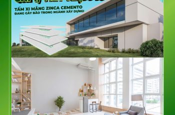 CHI 1, TIẾT KIỆM 10 – TẤM XI MĂNG ZINCA CEMENTO ĐANG GÂY BÃO TRONG NGÀNH XÂY DỰNG!
